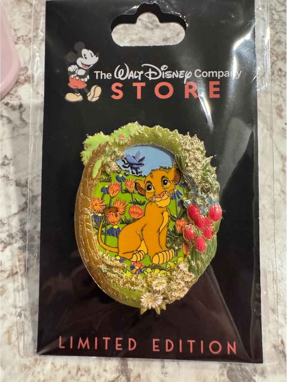 Disney TWDCS DEC Spring Vibes Pin Simba LE 300 The Lion King